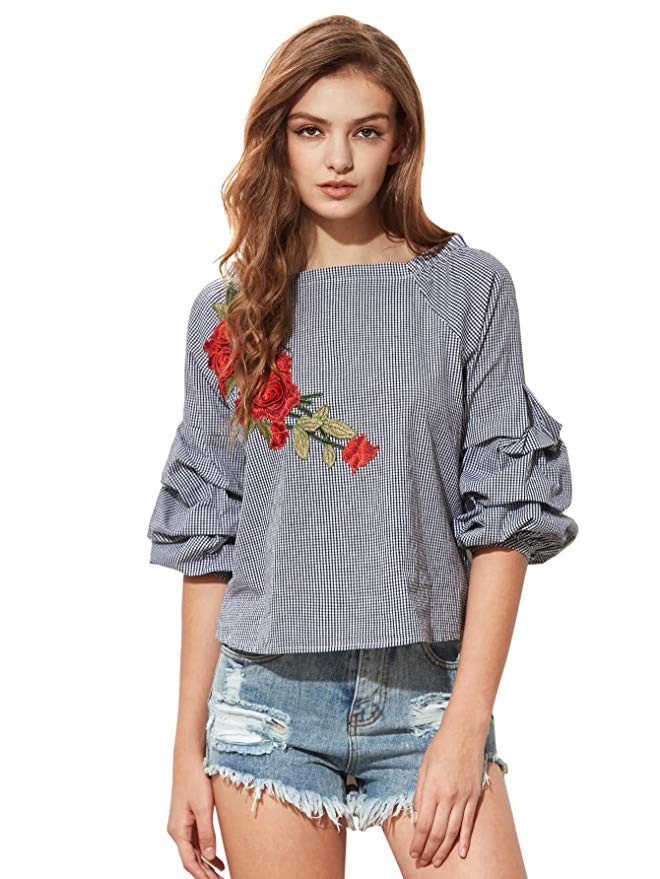 Holding On To Summer in a Flower Embroidered Top - Travels and Whims