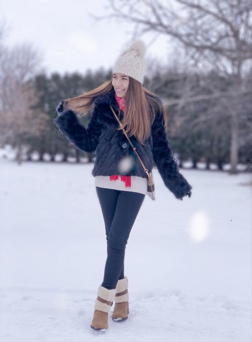 Frolicking In The Snow With My Ugg Boots
