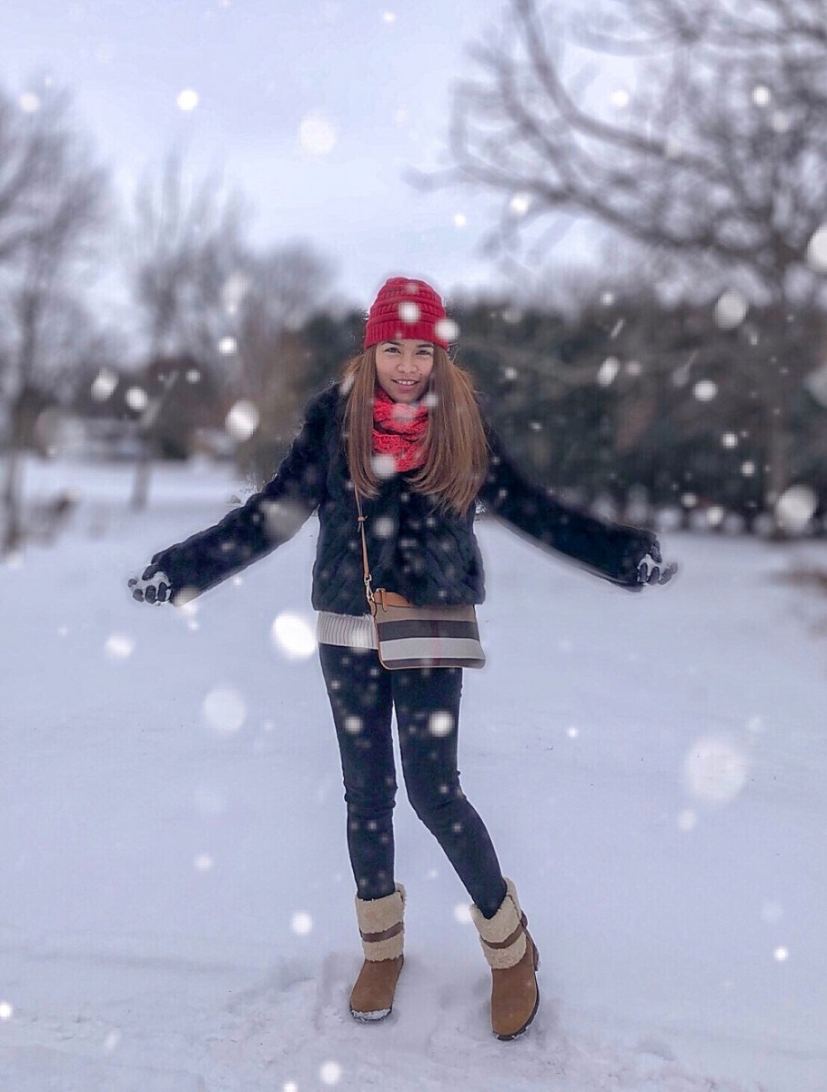Frolicking In The Snow With My Ugg Boots
