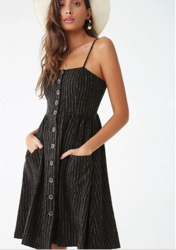 Striped Knee-Length Dress (Forever 21)