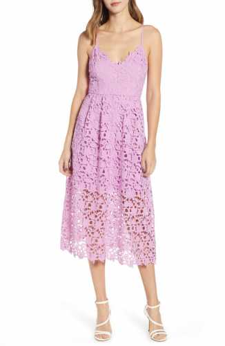 ASTR Lace Midi Dress (Nordstrom)