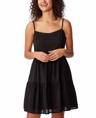 Cotton On Woven Birdie Tiered Mini Dress (Macys)