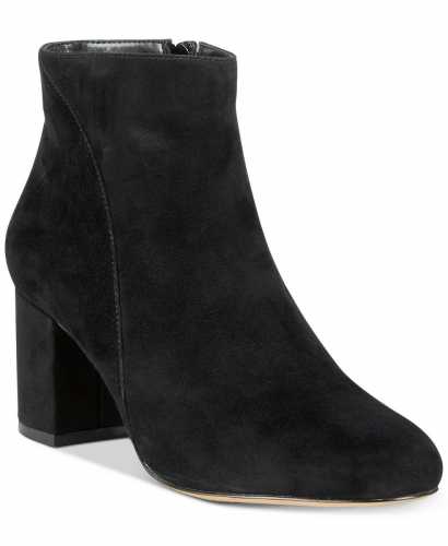 INC Floriann Block-Heel Ankle Booties (Macys)